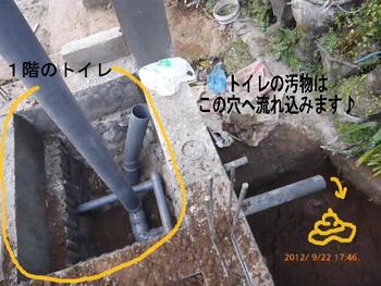 秘密の大穴 トイレ裏話! バリ島建築現場大公開~ その4