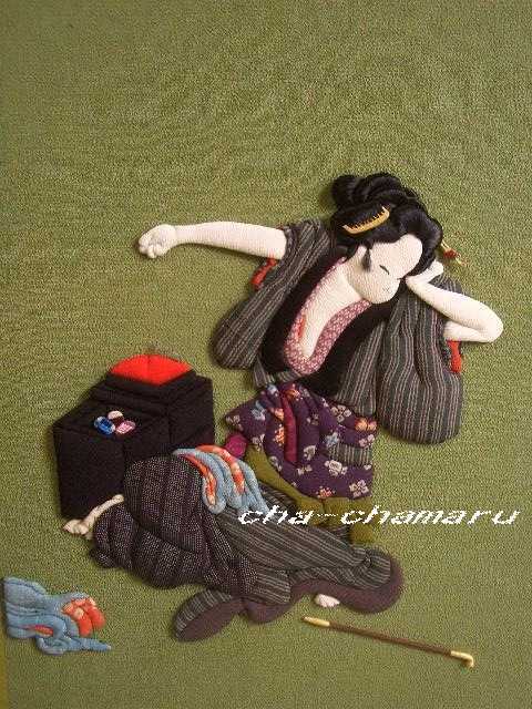 ちょいと一休みでも~遊女のお針仕事?