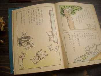 愛らしい古本*白い子猫