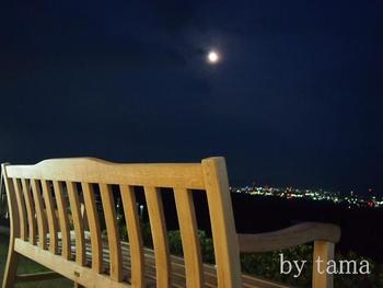 夜景が最高♪ 新東名 下り駿河湾沼津SA