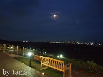 夜景が最高♪ 新東名 下り駿河湾沼津SA