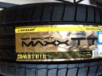 DUNLOP SP SPORT MAXX TT タイヤ交換