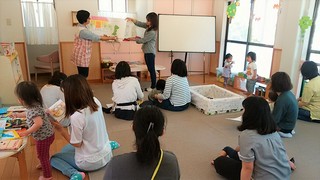 出張おはなし会♪和光こども園子育て支援ひろば・マイひろば♡マミーサロンに行ってきました(^^)/ 出張おはなし会♪和光こども園子育て支援ひろば・マイひろば♡マミーサロンに行ってきました(^^)/