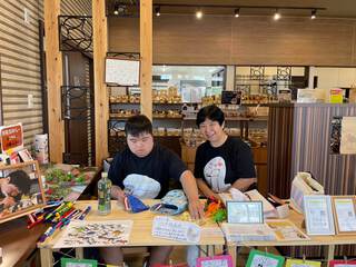 しまうまマルシェに出店♪2月10日㈯「えほん文庫とダウン症少年画家ごうき」のお店です♪ しまうまマルシェに出店♪2月10日㈯「えほん文庫とダウン症少年画家ごうき」のお店です♪