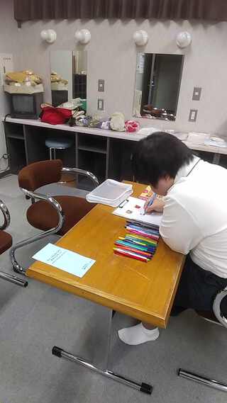 朗読を通して、るみちゃんへ感謝の気持ちを伝えました 朗読を通して、るみちゃんへ感謝の気持ちを伝えました