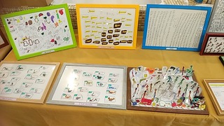 ごうきの作品を飾っていただきました♡ケーキ屋くんちゃんの作業台 ごうきの作品を飾っていただきました♡ケーキ屋くんちゃんの作業台