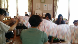 わらべうた遊びの会♬ゆったりとした時間になりました。次回は、9月29日です♪ わらべうた遊びの会♬ゆったりとした時間になりました。次回は、9月29日です♪
