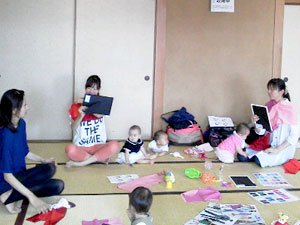 9月 カラーカフェ in 子育てサロンHACCI