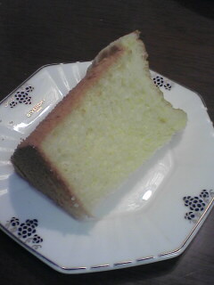 シフォンケーキ