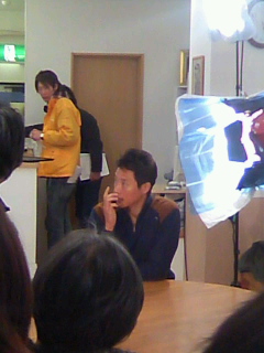 テレビのロケ