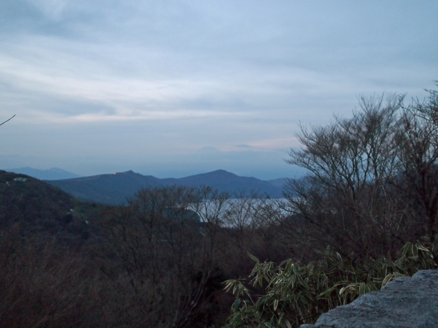 2017年1月19日の富士山 天閣台 2017年1月19日の富士山 天閣台