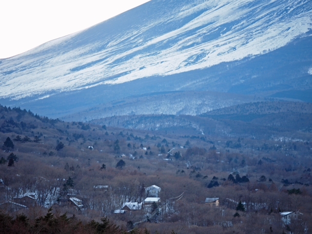 2017年1月25日の富士山 山中湖パノラマ台 2017年1月25日の富士山 山中湖パノラマ台