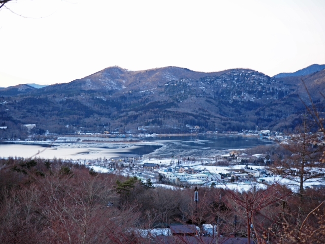 2017年1月25日の富士山 山中湖パノラマ台 2017年1月25日の富士山 山中湖パノラマ台