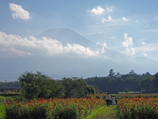 2017年8月24日の富士山 山中湖 2017年8月24日の富士山 山中湖