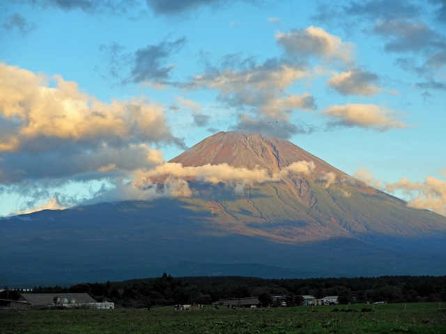 2017年10月4日の富士山 朝霧高原 2017年10月4日の富士山 朝霧高原