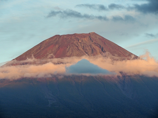 2017年10月4日の富士山 朝霧高原 2017年10月4日の富士山 朝霧高原