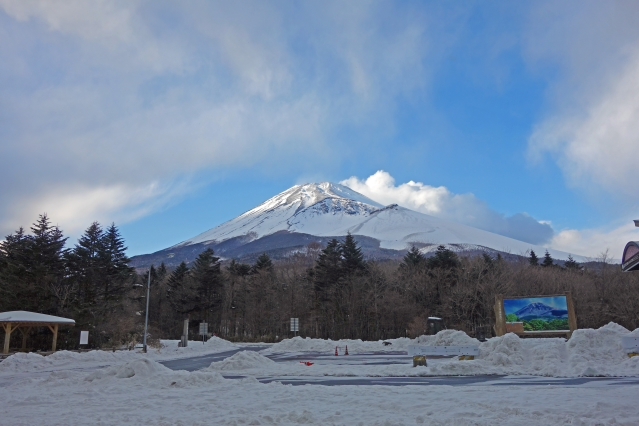 2018年2月8日 富士山スカイライン・水ヶ塚駐車場 2018年2月8日 富士山スカイライン・水ヶ塚駐車場