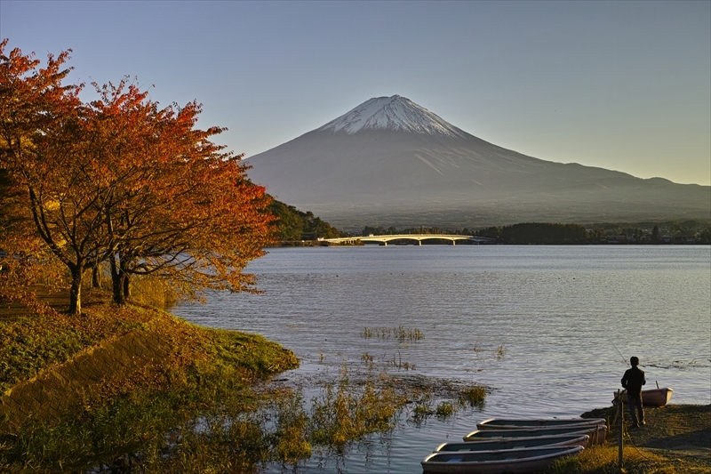 2019年11月6日の富士山 河口湖 2019年11月6日の富士山 河口湖