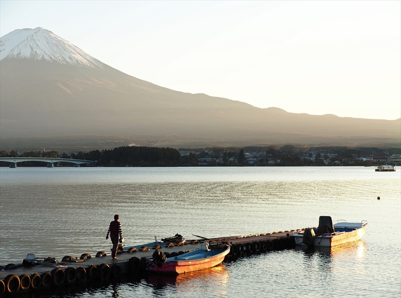 2019年11月6日の富士山 河口湖 2019年11月6日の富士山 河口湖