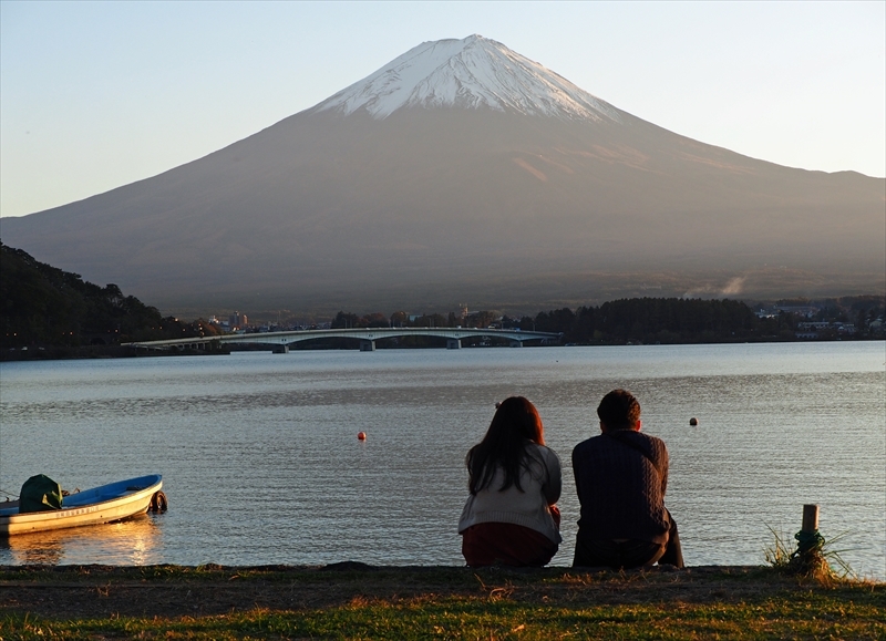 2019年11月6日の富士山 河口湖 2019年11月6日の富士山 河口湖