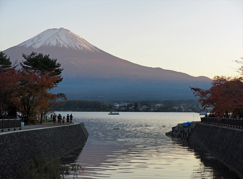 2019年11月6日の富士山 河口湖 2019年11月6日の富士山 河口湖