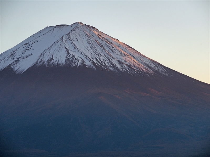 2019年11月6日の富士山 河口湖 2019年11月6日の富士山 河口湖