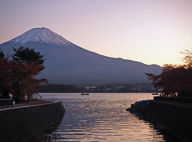 2019年11月6日の富士山 河口湖 2019年11月6日の富士山 河口湖