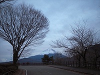 2022年11月24日の富士山　　本栖湖