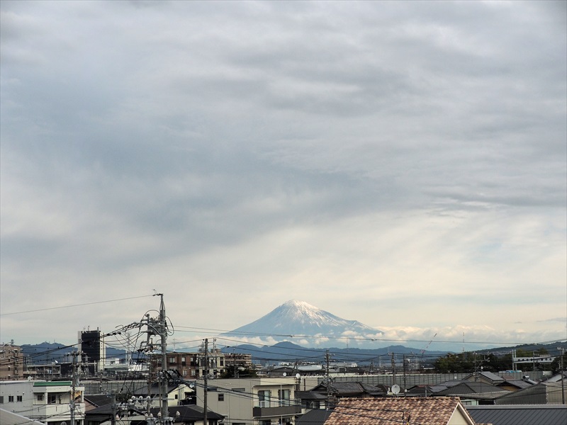 2023年11月15日の富士山 自宅 2023年11月15日の富士山 自宅