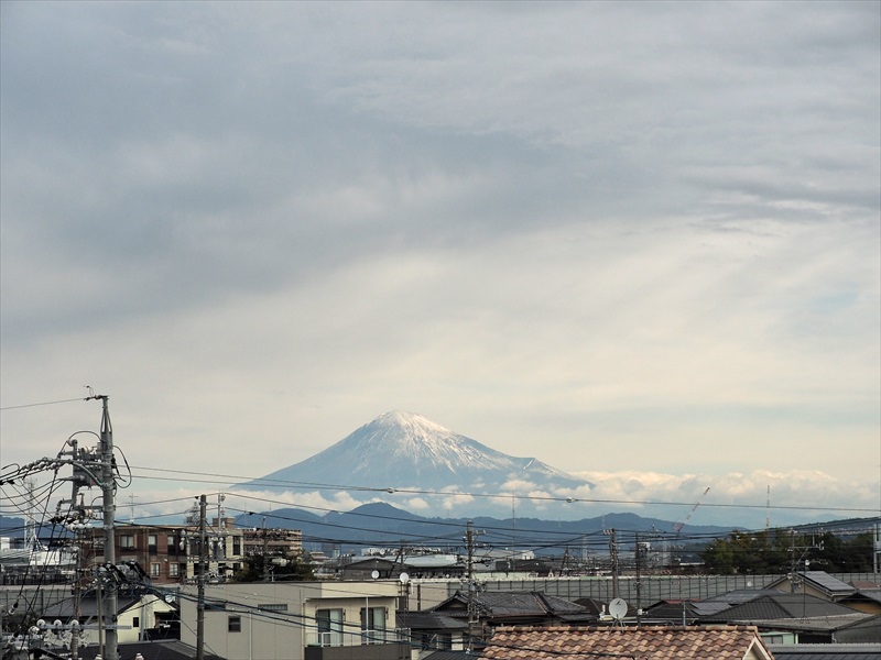 2023年11月15日の富士山 自宅 2023年11月15日の富士山 自宅