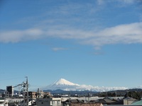 2024年2月26日の富士山　　　自宅　