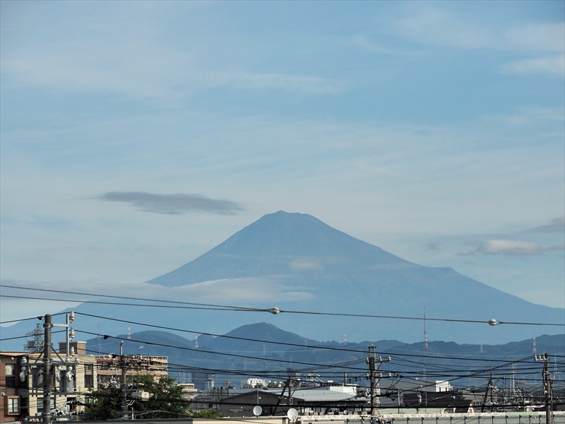 2024年10月31日の富士山 自宅 2024年10月31日の富士山 自宅