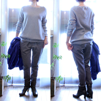 ordinary fits / TUCK TROUSER wool