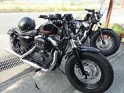 ちょっと暑かったけどバイク乗り 11台♪ ちょっと暑かったけどバイク乗り 11台♪