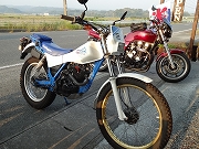 ちょっと暑かったけどバイク乗り 11台♪ ちょっと暑かったけどバイク乗り 11台♪