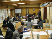 第2回見付地区あいさつ・声かけ運動推進事業実施委員会の様子