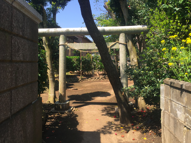 木花咲耶姫神社へ 木花咲耶姫神社へ