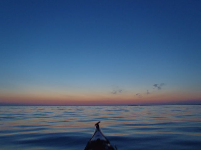 ６月２９日　「夜の海を漕ぐ」　オーシャントライブ海旅日記から秋田県能代
