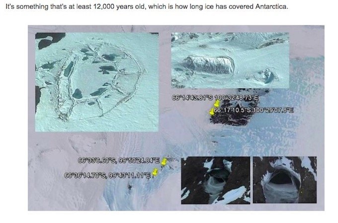 南極のピラミッド、今度はグーグルアースで発見される