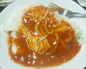 あんかけスパゲッティ