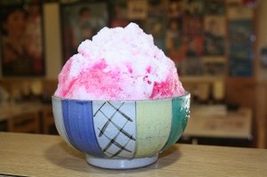 暑い日には、花子さんのかき氷!!