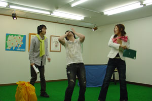 ときわ屋で稽古