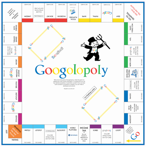 Google版モノポリー｢Googolopoly｣