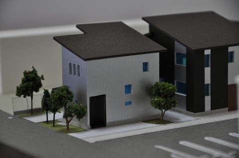 賃貸住宅の模型