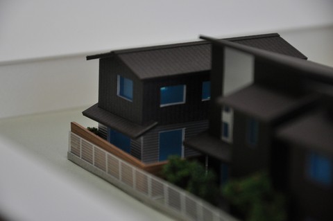 賃貸住宅の模型