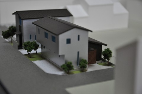 賃貸住宅の模型