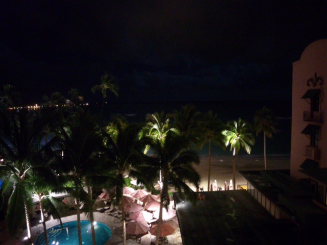 ハワイ最後の夜