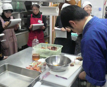SBS学苑日本料理教室11月