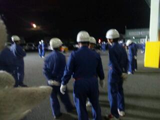 昨日の査閲訓練。そして・・・
