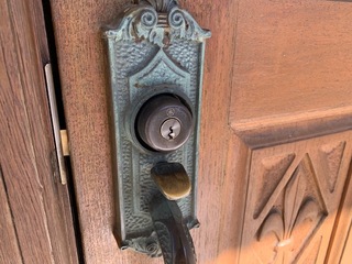 YAMAHA　玄関ドア　鍵・錠ケース交換